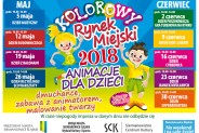 Kolorowy Rynek Miejski - plakat