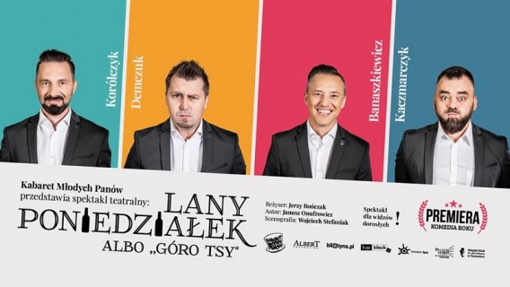 Kabaret Młodych Panów - plakat