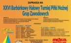 Barbórkowy Turniej Piłkarski rusza w Barbórkę !!!