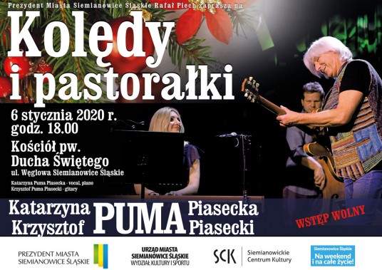 Koncert kolęd - plakat
