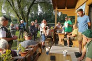 Zawody wędkarskie o Puchar Prezydenta Miasta Siemianowice Śląskie, zbiórka przed rybaczówką