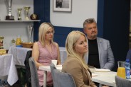 Zaproszeni goście podczas podsumowania projektu Erasmus+.