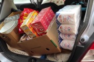 Zbiórka darów dla Ukrainy organizowana przez Caritas