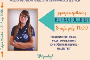 Spotkanie z Betiną Fullbier - plakat