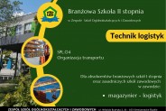 Plakat dla zawodu technik logistyk