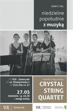 Niedzielne popołudnie z muzyką - plakat