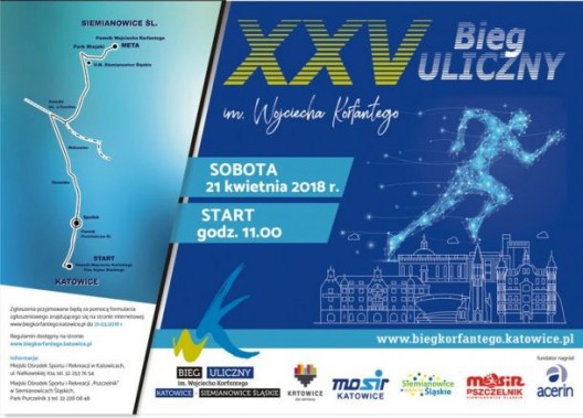 Plakat - XXV Bieg Korfantego