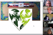 Logo projektu, kraje partnerskie
