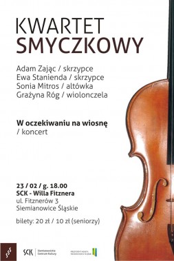 Kwartet smyczkowy - plakat