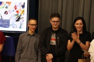 Uczestnicy podsumowania projektu Erasmus+ .