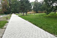 Prace wykończeniowe na michałkowickich Plantach.