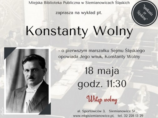 Spotkania ze Śląskiem - Konstanty Wolny