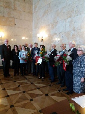 Uroczystość w Sali Marmurowej