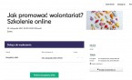 Bezpłatne szkolenia dla wolontariuszy z promocji wolontariatu