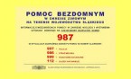 Jak pomóc osobom bezdomnym - infolinia 987