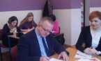 GRA  SZKOLNA  I  MARATON  PISANIA  LISTÓW  W  ZSP „COGITO”