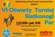 Turniej Siatkonogi Par - plakat