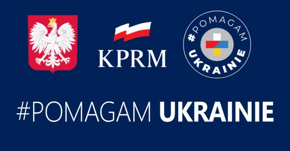 Baner akcji "Pomagam Ukrainie"