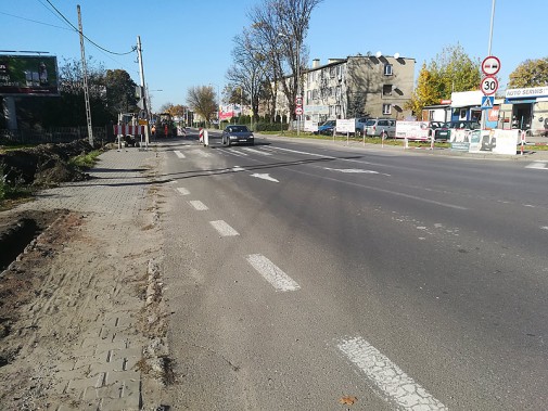 Remont na ul. Krupanka