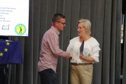 Podziękowania dla przedstawiciela Śląskiego Klubu Golfowego.