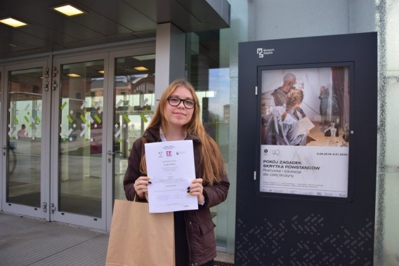 Karolina szlachta- laureatka Dyktanda Niepodległościowego