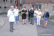 Wiceminister zdrowia Krzysztof Łanda w Szpitalu Miejskim