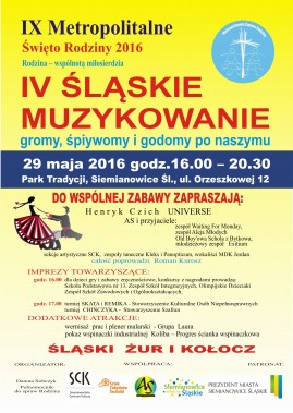 Plakat IV Śląskiego Muzykowania