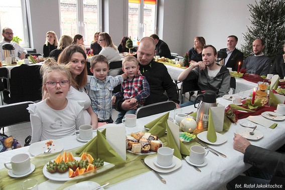 Wigilijne spotkanie w siemianowickim OIK-u.