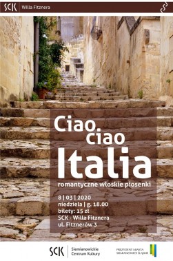Ciao, ciao Italia - plakat