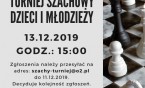 IX Mikołajkowy Turniej Szachowy Dzieci i Młodzieży- zapisy