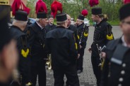 Odsłonięcie posągu św. Floriana na plantach przy kościele św. Antoniego.