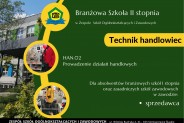 Plakat dla zawodu technik handlowiec