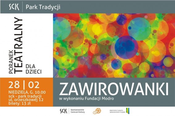 Poranek Teatralny - Zawirowanki - plakat
