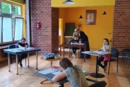 Zajęcia plastyczne związane z wystawą