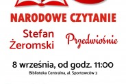 Narodowe Czytanie - plakat