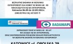 Bezpłatne badania w kierunku osteoporozy