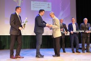 Rozdanie nagród i wyróżnień podczas Siemianowickiej Gali Sportu.