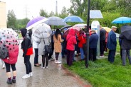 Szkolenie z obsługi systemu rowerów miejskich prowadzone dla Seniorów przez wolontariuszy z…