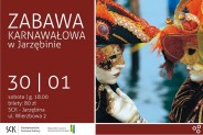 Zabawa karnawałowa w Jarzębinie - plakat
