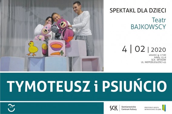 Tymoteusz i Psiuńcio - plakat