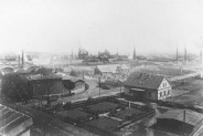 Huta "Laura" (od 1948 "Jedność"), widok z wieży ciśnień, ok. 1910 r.