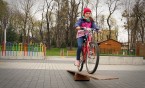Ultratrudna "łezka" nie pokonała najmłodszych siemianowickich rowerzystów