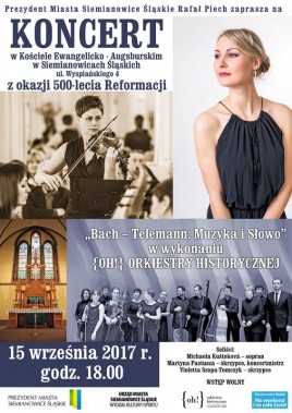 Plakat koncertu