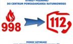 Po pomoc straży pożarnej dzwoń na numer 112
