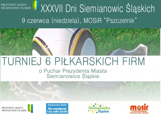 Plakat - turniej piłkarski firm