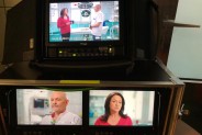 Nagranie programu o zdrowiu „36.6” realizowanego przez stację TVN w siemianowickiej Oparzeniówce