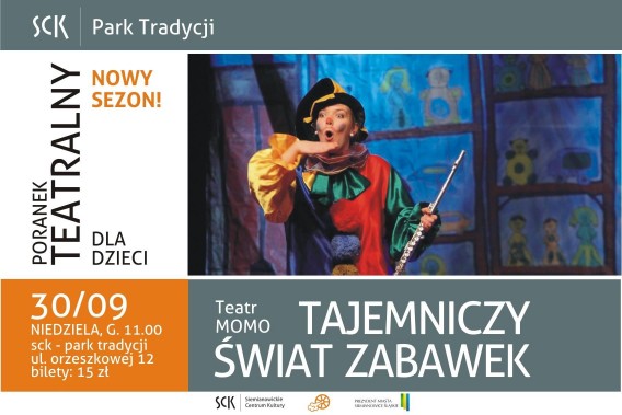 Poranek Teatralny - plakat