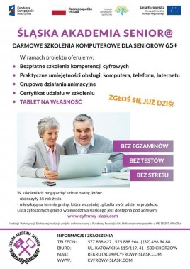 Rusza Śląska Akademia Senior@
