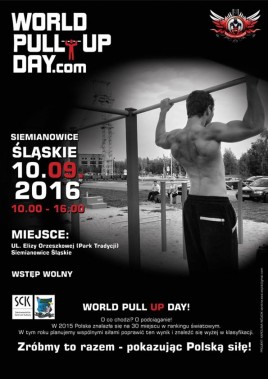 Pull Up Day - plakat