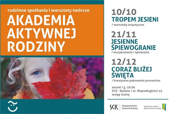 Akademia Aktywnej Rodziny - plakat